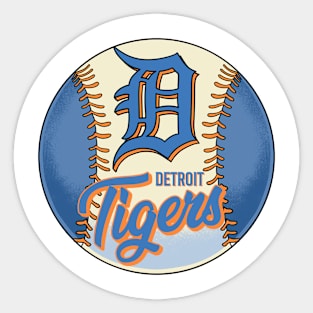 Detroit Tigers Fan Design Sticker